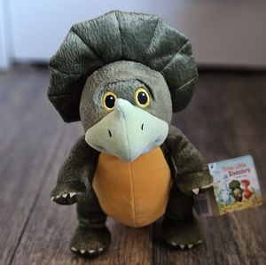 NEW Triceratops Plush Toy Three Little Dinosaurs Kohl's Cares Stuffed Animal NWT